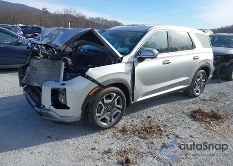 2024 Hyundai Palisade Sel from USA, damaged, VIN KM8R4DGE8RU756388